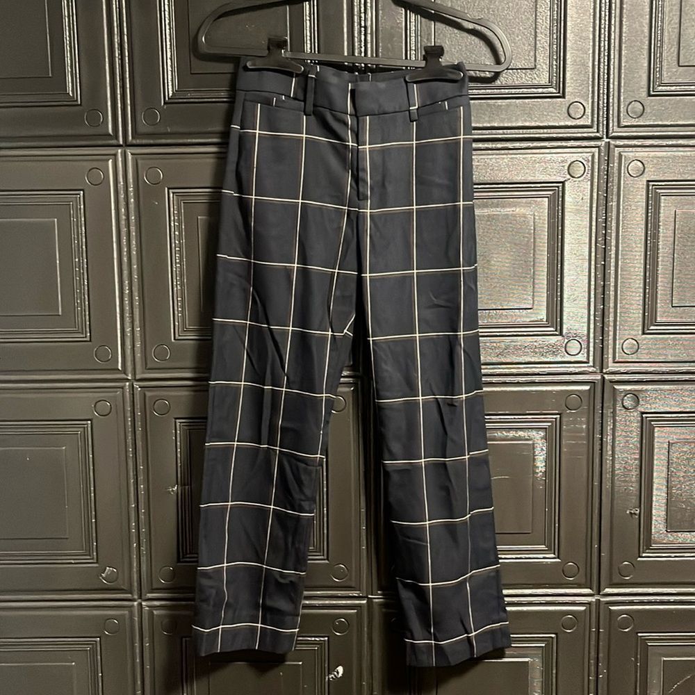 Banana Republic window pane trouser